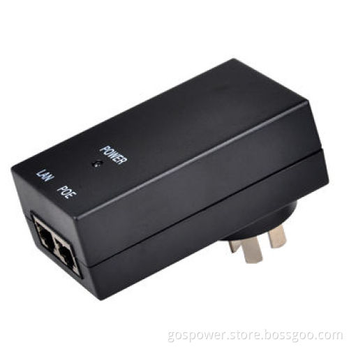 24W 1 Port PoE Midspan Injector for Wireless Access Point, IP and CCTV Camera
